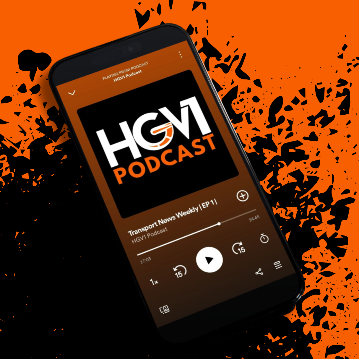 HGV1 podcast for haulage industry